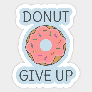 Funny Donut- pun life Sticker